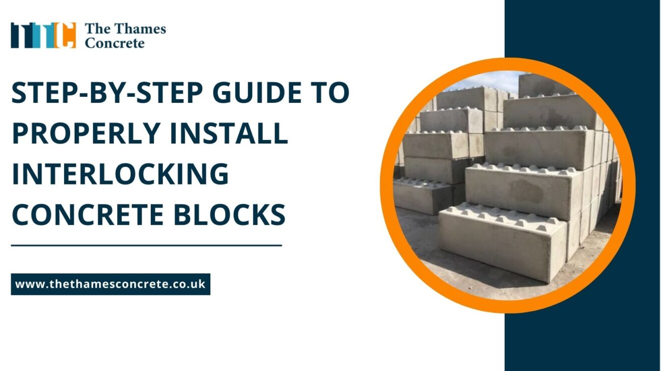 StepByStep Guide to Properly Install Interlocking Concrete Blocks